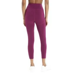 Icebreaker Fastray High Rise 3/4 Tights Femme Violet -Patago Vetements Magasin main 0A56EW735 2 1 9c1a