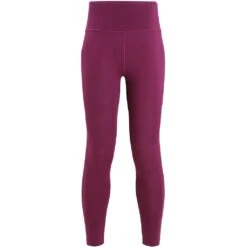 Icebreaker Fastray High Rise 3/4 Tights Femme Violet