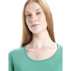Icebreaker Sphere II Short Sleeve Scoop Tee Femme Turquoise 15 Icebreaker Sphere II Short Sleeve Scoop Tee Femme Turquoise -Patago Vetements Magasin main 0A56EY832 4 1 c42d