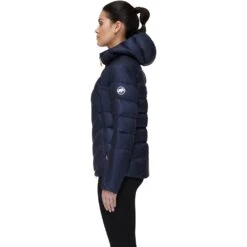 Mammut Taiss In Hooded Jacket Women Femme Bleu Marine -Patago Vetements Magasin main 1013 02710 5975 mod side 54cf