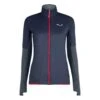 Salewa Pedroc Hybrid 2 Polartec Alpha Jacket Femme Bleu Foncé -Patago Vetements Magasin main 27718 3961 c9e4