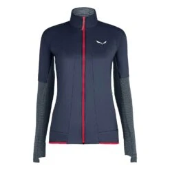Salewa Pedroc Hybrid 2 Polartec Alpha Jacket Femme Bleu Foncé