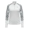 Odlo Midlayer 1/2 Zip Snowcross Femme Blanc -Patago Vetements Magasin main 280773 177507 1 fb01