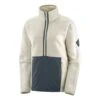 Salomon Snowshelter Teddy Half Zip Femme Blanc -Patago Vetements Magasin main 289721 183106 1 d978