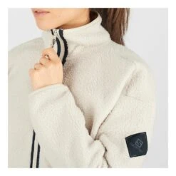 Salomon Snowshelter Teddy Half Zip Femme Blanc -Patago Vetements Magasin main 289721 183111 6 72df