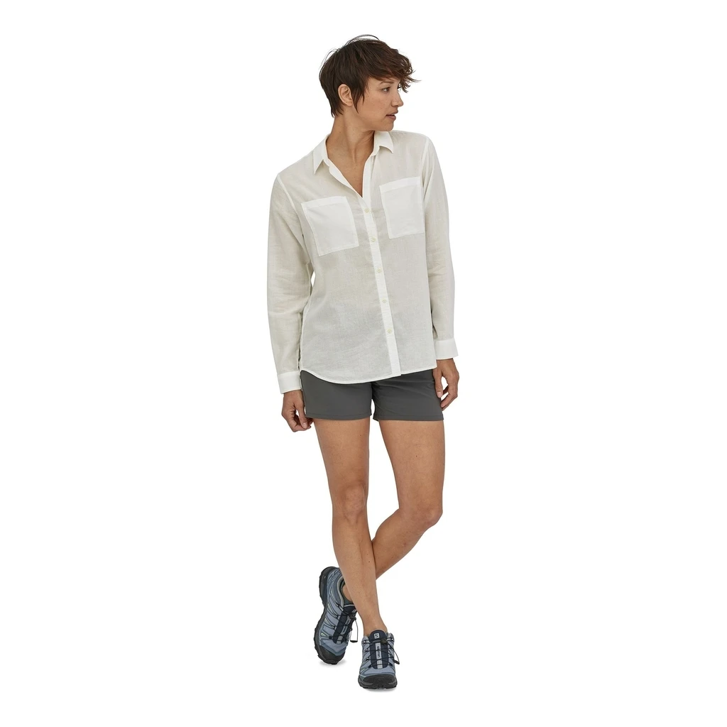 Patagonia Lightweight A/C Buttondown Femme Blanc 4 Patagonia Lightweight A/C Buttondown Femme Blanc – Image 2