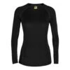 Icebreaker 150 Zone Long Sleeve Crewe Femme Noir -Patago Vetements Magasin main 319248 204851 1 fda2
