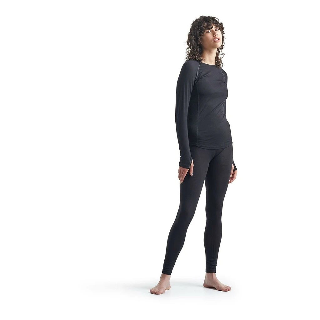 Icebreaker 150 Zone Long Sleeve Crewe Femme Noir 7 Icebreaker 150 Zone Long Sleeve Crewe Femme Noir – Image 5