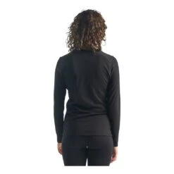 Icebreaker 200 Oasis Long Sleeve Crewe Femme Noir -Patago Vetements Magasin main 320045 205330 7 774d