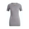 Falke T-shirt Wool-Tech Light Femme Gris Clair -Patago Vetements Magasin main 324293 207650 1 d83c
