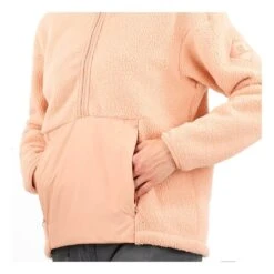 Salomon Snowshelter Teddy Femme Pêche -Patago Vetements Magasin main 325239 208469 6 3c0b