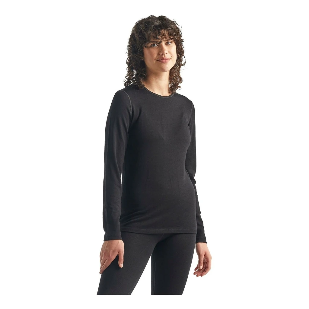 Icebreaker 260 Tech Long Sleeve Crewe Femme Noir 7 Icebreaker 260 Tech Long Sleeve Crewe Femme Noir – Image 5