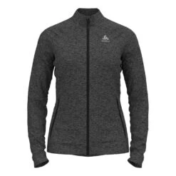 Odlo Mid Layer Full Zip Tencia Femme Gris