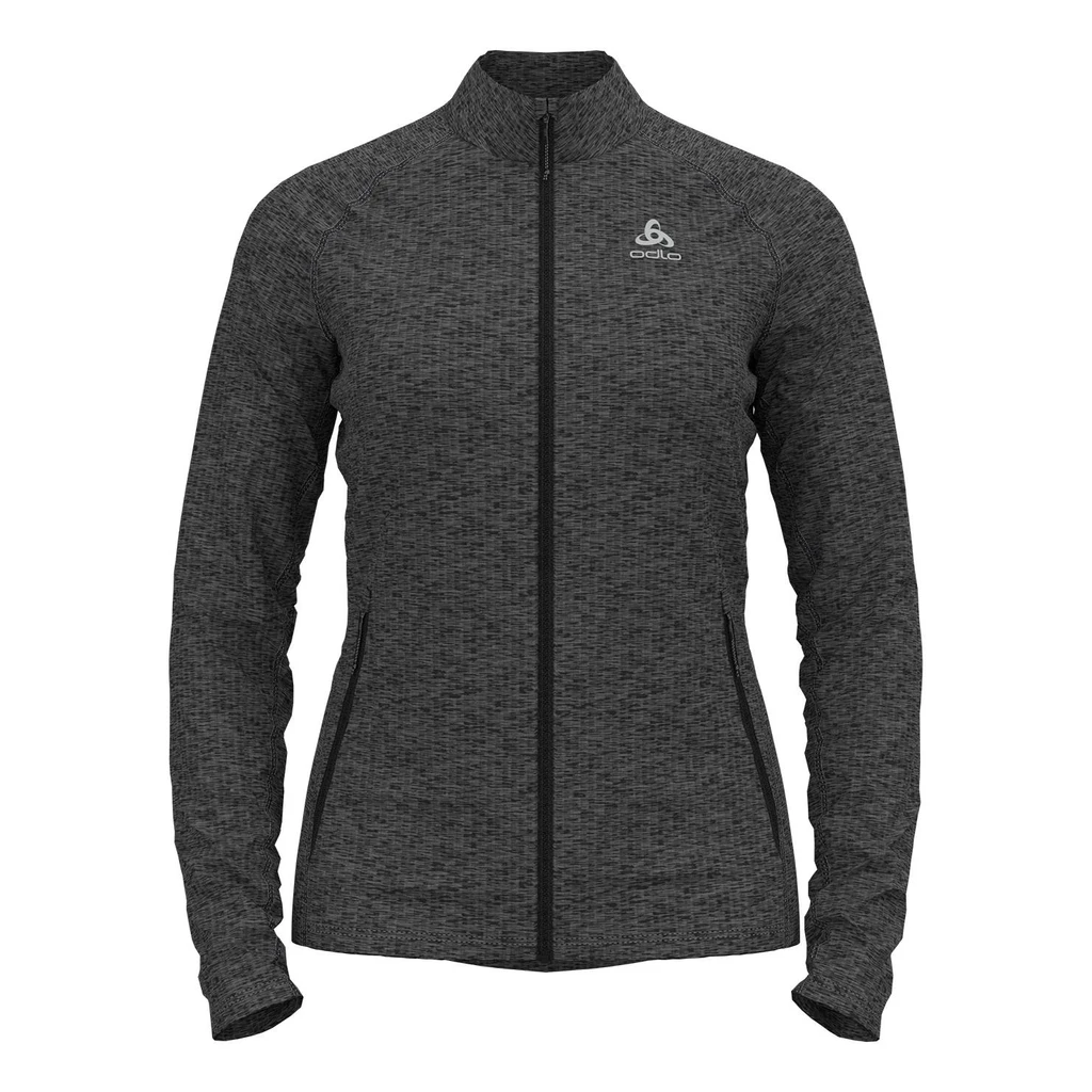 Odlo Mid Layer Full Zip Tencia Femme Gris 3 Odlo Mid Layer Full Zip Tencia Femme Gris