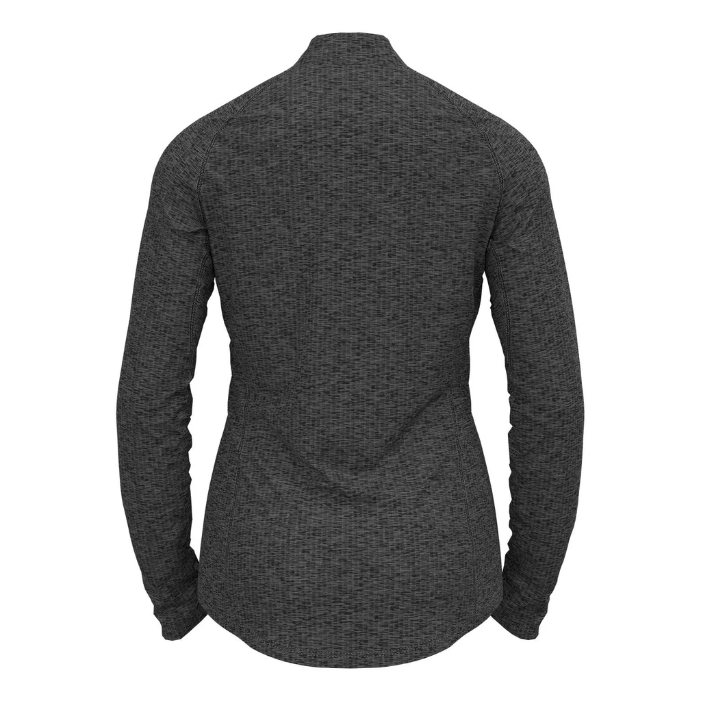 Odlo Mid Layer Full Zip Tencia Femme Gris 4 Odlo Mid Layer Full Zip Tencia Femme Gris – Image 2