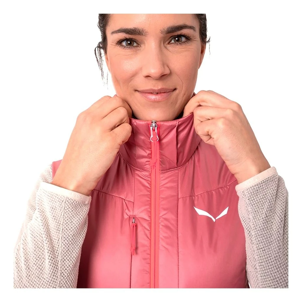 Salewa Ortles Hybrid TirolWool Responsive Veste Femme Rose 4 Salewa Ortles Hybrid TirolWool Responsive Veste Femme Rose – Image 2