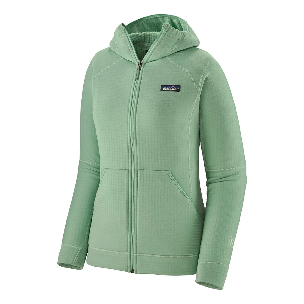 Patagonia R1 Full-Zip Hoodie Femme Vert D'eau 3 Patagonia R1 Full-Zip Hoodie Femme Vert D'eau