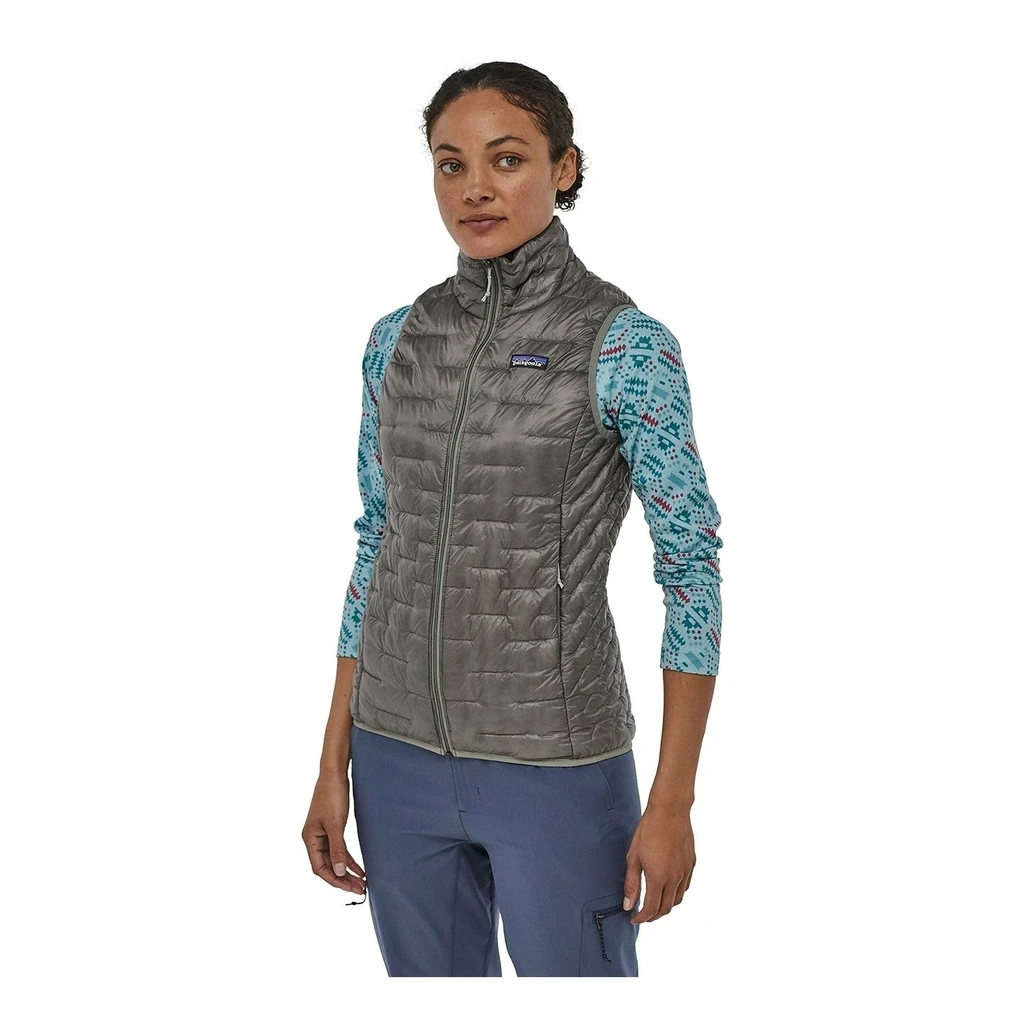 Patagonia Micro Puff Vest Femme Gris 5 Patagonia Micro Puff Vest Femme Gris – Image 3