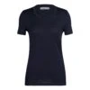 Icebreaker Tech Lite II Short Sleeve Tee Femme Noir