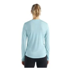 Icebreaker Sphere II Long Sleeve Tee Femme Bleu Ciel -Patago Vetements Magasin main 347241 226583 3 cf83