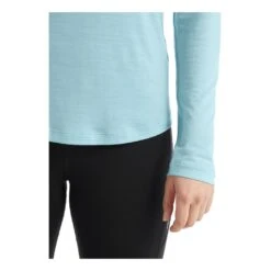 Icebreaker Sphere II Long Sleeve Tee Femme Bleu Ciel -Patago Vetements Magasin main 347241 226587 5 ba54