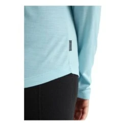 Icebreaker Sphere II Long Sleeve Tee Femme Bleu Ciel -Patago Vetements Magasin main 347241 226589 6 00fd