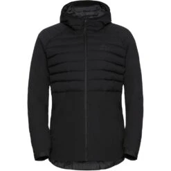 Odlo Jacket Insulated Ascent S-Thermic Hooded Femme Noir -Patago Vetements Magasin main 434810 1 316b