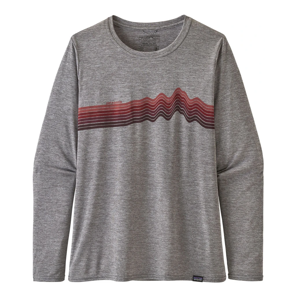 Patagonia Long Sleeve Cap Cool Daily Graphic Shirt Femme 3 Patagonia Long Sleeve Cap Cool Daily Graphic Shirt Femme