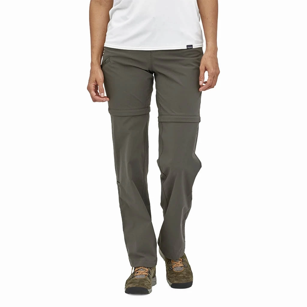 Patagonia Quandary Convertible Pant Femme Gris 3 Patagonia Quandary Convertible Pant Femme Gris – Image 2