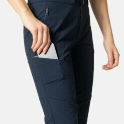 Odlo Pantalon Ascent Femme Bleu Marine -Patago Vetements Magasin main 560491 20731 Model Detail Crop 1 5f12