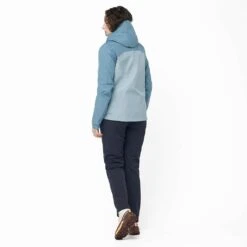 Salomon Outline Gore-Tex 2.5L Femme Bleu -Patago Vetements Magasin main FW23 W OUTDOOR BACK 5 SIL.png.high res 55cf