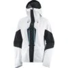 Salomon Mountain Gore-Tex 3L Jacket Femme Blanc Et Noir -Patago Vetements Magasin main LC1826000 0 GHO mtngtx3ljkt whitedeepblack ski w.png.high res 2e78