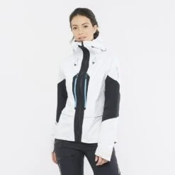 Salomon Mountain Gore-Tex 3L Jacket Femme Blanc Et Noir 10 Salomon Mountain Gore-Tex 3L Jacket Femme Blanc Et Noir -Patago Vetements Magasin main LC1826000 0 MOD mtngtx3ljkt whitedeepblack ski w.png.high res b90a