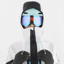 Salomon Mountain Gore-Tex 3L Jacket Femme Blanc Et Noir 13 Salomon Mountain Gore-Tex 3L Jacket Femme Blanc Et Noir -Patago Vetements Magasin main LC1826000 8 MOD mtngtx3ljkt whitedeepblack hoodwithhelmet w.png.high res f967