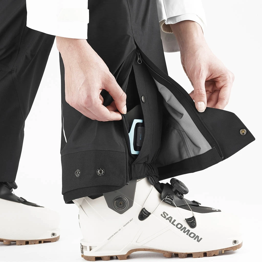 Salomon Mountain Gore-Tex 3L Pants Femme Noir 9 Salomon Mountain Gore-Tex 3L Pants Femme Noir – Image 7