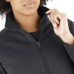 Salomon Essential Warm Full Zip Mid Femme -Patago Vetements Magasin main LC1831600 4 MOD essentialwarmfzmid deepblack zip w 8d2e