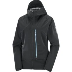 Salomon Mountain Gore-Tex Softshell Jacket Femme Noir