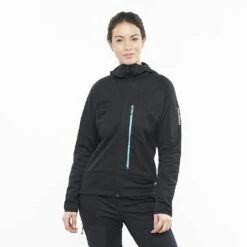 Salomon Mountain Gore-Tex Softshell Jacket Femme Noir 12 Salomon Mountain Gore-Tex Softshell Jacket Femme Noir -Patago Vetements Magasin main LC1841300 0 MOD mtngtxsoftshelljkt deepblackbluefish ski w.png.high res 3641