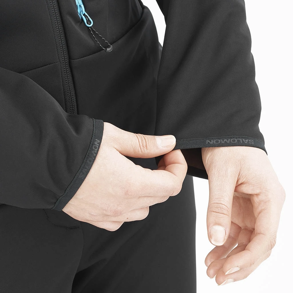 Salomon Mountain Gore-Tex Softshell Jacket Femme Noir 9 Salomon Mountain Gore-Tex Softshell Jacket Femme Noir – Image 8