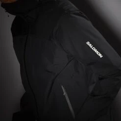 Salomon Outline Gore-Tex 2.5L Jacket Femme -Patago Vetements Magasin main LC1859600 10 MOD outlinegtx25ljkt deepblack logoreflectif w d9a7