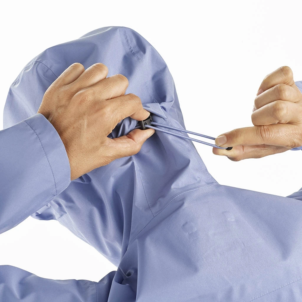 Salomon Outline Gore-Tex 2.5L Jacket Femme Mauve – Image 9