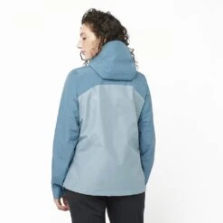 Salomon Outline Gore-Tex 2.5L Femme Bleu -Patago Vetements Magasin main LC2111200 1 MOD outlinegtx25ljkt aegeanbluecitadel hike w.png.high res 2bc1