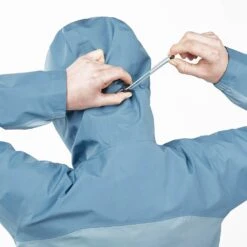 Salomon Outline Gore-Tex 2.5L Femme Bleu -Patago Vetements Magasin main LC2111200 5 MOD outlinegtx25ljkt aegeanbluecitadel serragecapuche w.png.hi 0dfe