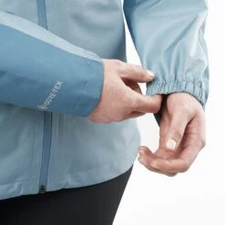 Salomon Outline Gore-Tex 2.5L Femme Bleu -Patago Vetements Magasin main LC2111200 6 MOD outlinegtx25ljkt aegeanbluecitadel elasticcuff w.png.high af22