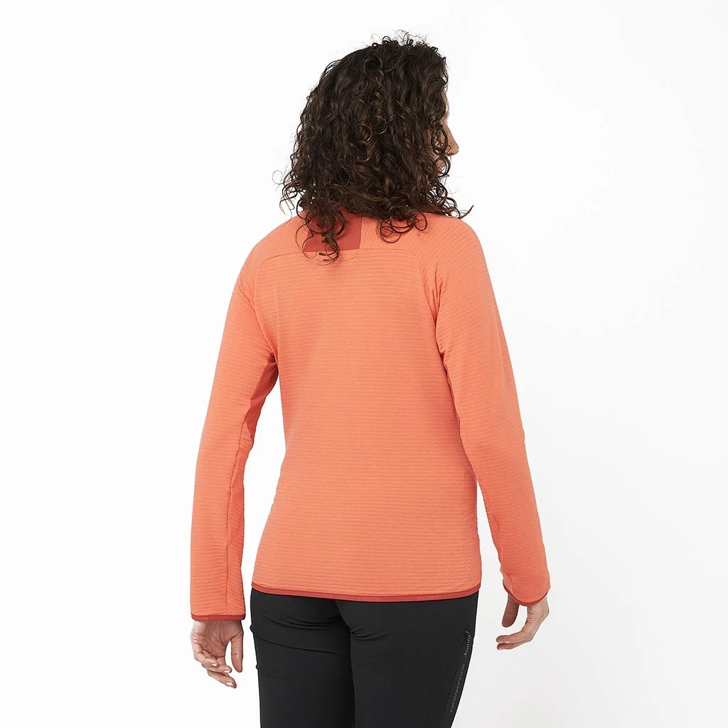 Salomon Essential Lightwarm Femme Orange 5 Salomon Essential Lightwarm Femme Orange – Image 3
