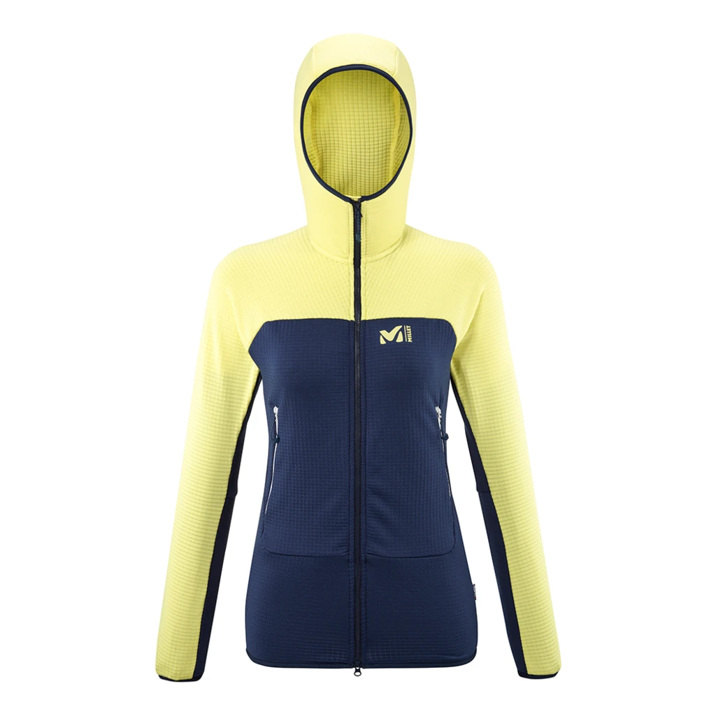 Millet Fusion Grid Hoodie Femme 3 Millet Fusion Grid Hoodie Femme