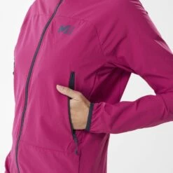 Millet Fusion XCS Hoodie Femme Rose -Patago Vetements Magasin main MIV9396 9413 C3E 4 d4f0