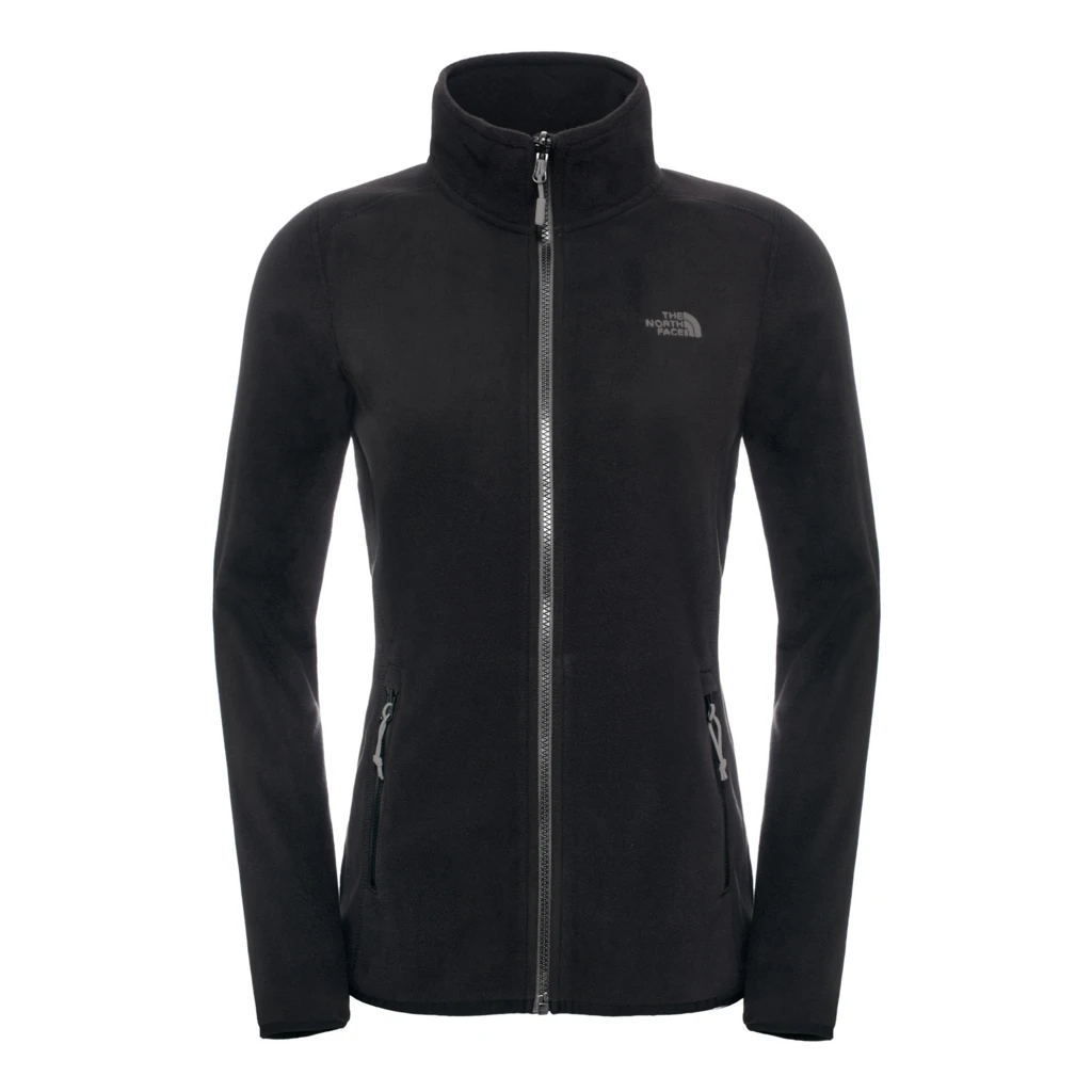The North Face 100 Glacier Full Zip Femme Noir 3 The North Face 100 Glacier Full Zip Femme Noir
