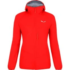 Salewa Agner 2 Powertex 3L Jacket Femme Rouge