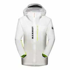 Mammut Aenergy Windblocker Hooded Jacket Femme Blanc